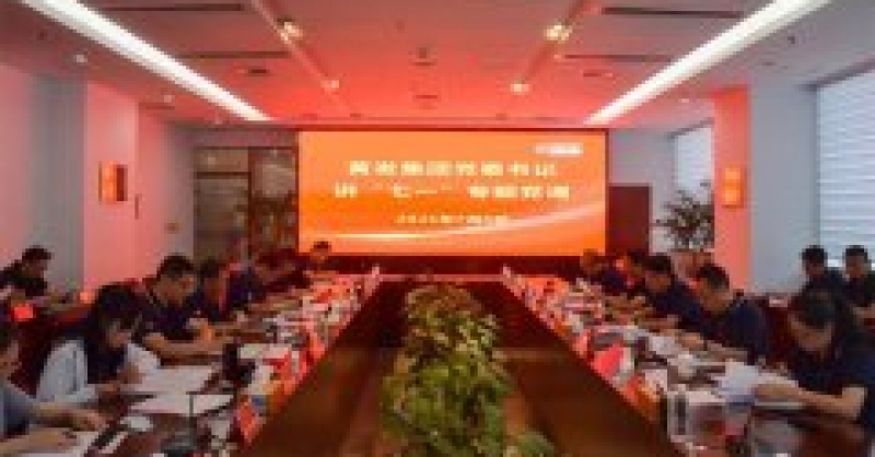 黃發集團黨委書記講“七一”專題黨課